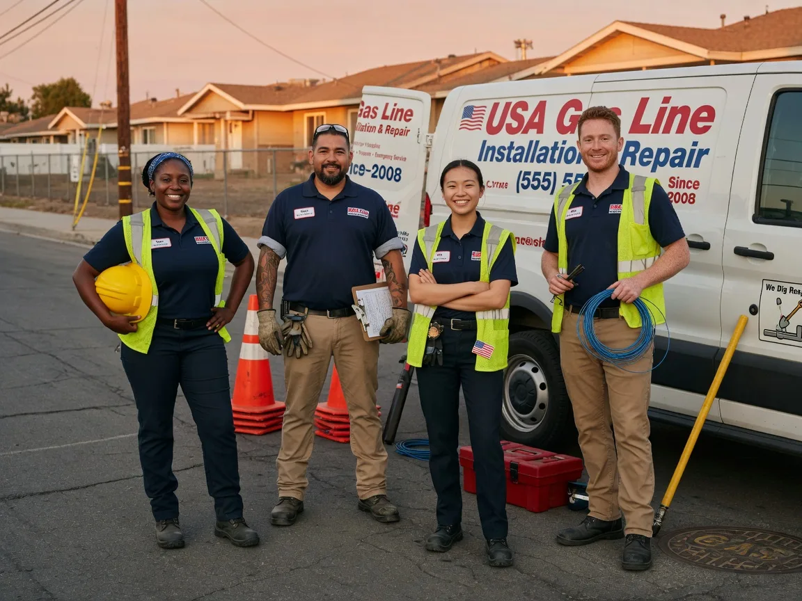 Gas Line Installation company in Manor, GA